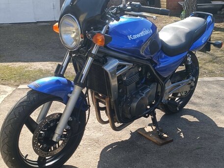 2008 Kawasaki ER-5, синий, 290000 рублей, вид 1
