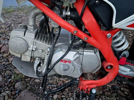 2022 Kayo Basic TT125, красный, 70000 рублей, вид 4