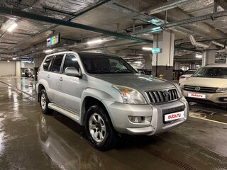 2007 Toyota Land Cruiser Prado 120 Series, серебристый, 2090000 рублей, вид 4