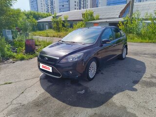 2010 Ford Focus II Рестайлинг, чёрный, 490000 рублей, вид 1