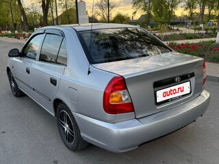2006 Hyundai Accent ТагАЗ II, серебристый, 390000 рублей, вид 2