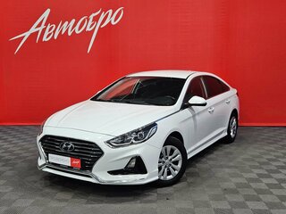 2018 Hyundai Sonata VII (LF) Рестайлинг, белый, 1735000 рублей, вид 1