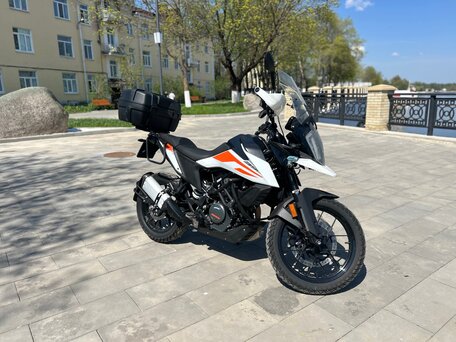2020 KTM 390 Adventure, белый, 520000 рублей, вид 4
