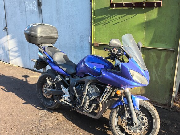 2007 Yamaha FZ6, синий, 455000 рублей - вид 1
