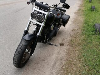 2008 Harley-Davidson Fat Bob, чёрный, 797000 рублей, вид 3