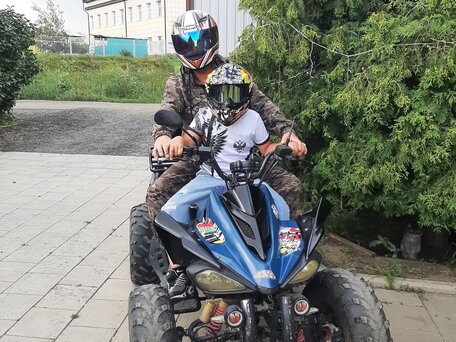 2020 Armada ATV 200, синий, 105000 рублей, вид 2
