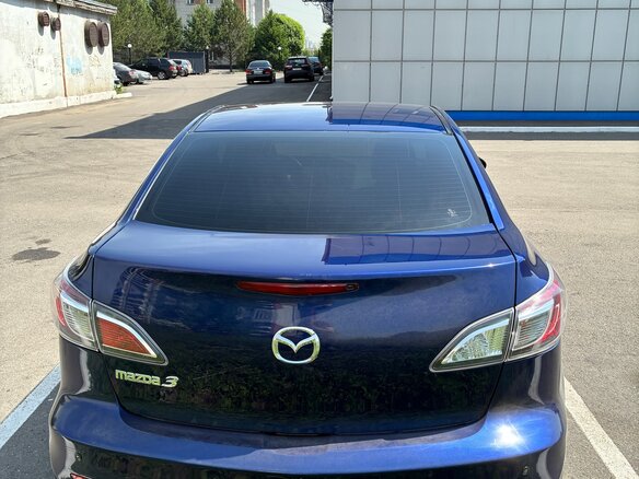 2011 Mazda 3 II (BL) Рестайлинг, синий, 935000 рублей - вид 8