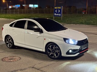 2021 Lada (ВАЗ) Vesta Sport I, белый, 1550000 рублей, вид 2