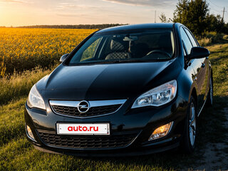 2011 Opel Astra J, чёрный, 790000 рублей, вид 1