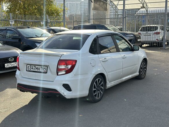 2022 Lada (ВАЗ) Granta Drive Active I Рестайлинг, белый, 767000 рублей - вид 2