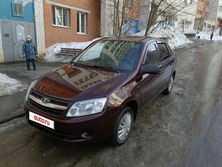 2012 Lada (ВАЗ) Granta I, пурпурный, 270000 рублей, вид 2