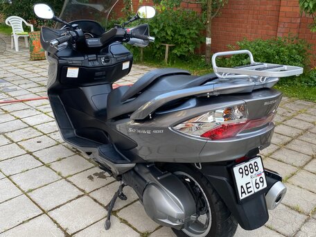 2010 Suzuki Burgman (SkyWave) 400, серебристый, 360000 рублей, вид 5