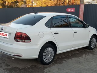 2018 Volkswagen Polo V Рестайлинг, белый, 1490000 рублей, вид 5