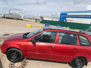 2010 Lada (ВАЗ) Kalina I, красный, 340000 рублей, вид 4