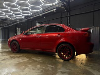 2008 Mitsubishi Lancer X, красный, 679999 рублей, вид 4