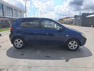 2007 Hyundai Getz I Рестайлинг, синий, 430000 рублей, вид 4