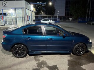 2006 Mazda 3 I (BK) Рестайлинг, синий, 680000 рублей, вид 5