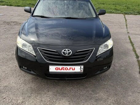 2007 Toyota Camry VI (XV40), чёрный, 920000 рублей, вид 1