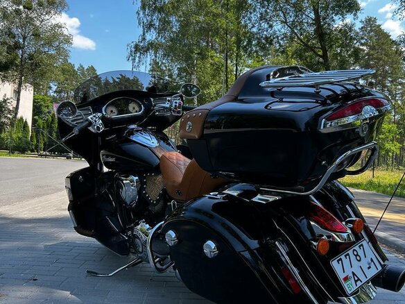 2015 Indian Roadmaster, чёрный, 1146215 рублей - вид 6