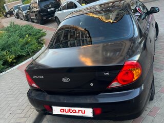 2009 Kia Spectra I Рестайлинг 2, чёрный, 289000 рублей, вид 3