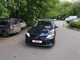 2017 Toyota Camry VIII (XV70), чёрный, 2500000 рублей, вид 3
