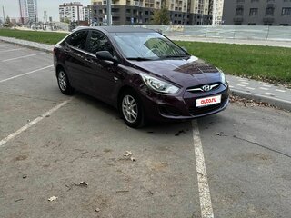 2012 Hyundai Solaris I, фиолетовый, 720000 рублей, вид 1
