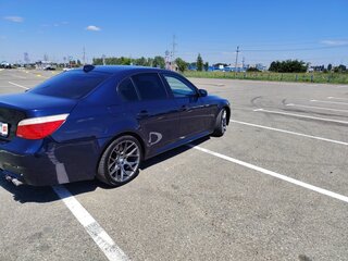 2008 BMW 5 серии 525i V (E60/E61) Рестайлинг, синий, 1250000 рублей, вид 4