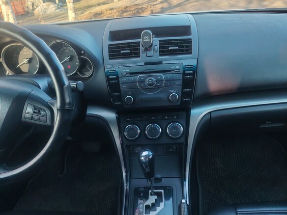 2010 Mazda 6 II (GH) Рестайлинг, белый, 990000 рублей - вид 6