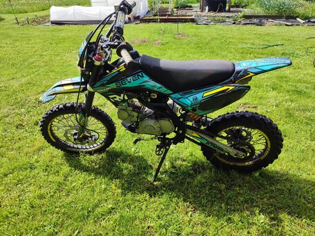 2024 Regulmoto Seven 125E, синий, 85000 рублей, вид 2