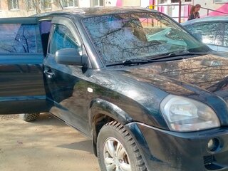 2008 Hyundai Tucson I, чёрный, 600000 рублей, вид 1