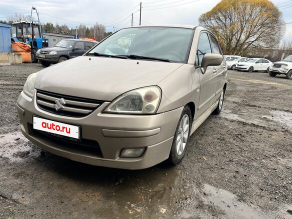 2004 Suzuki Liana I Рестайлинг, бежевый, 369000 рублей - вид 1