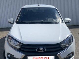 2019 Lada (ВАЗ) Granta I Рестайлинг, белый, 650000 рублей, вид 2