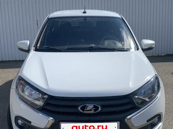 2019 Lada (ВАЗ) Granta I Рестайлинг, белый, 650000 рублей - вид 1