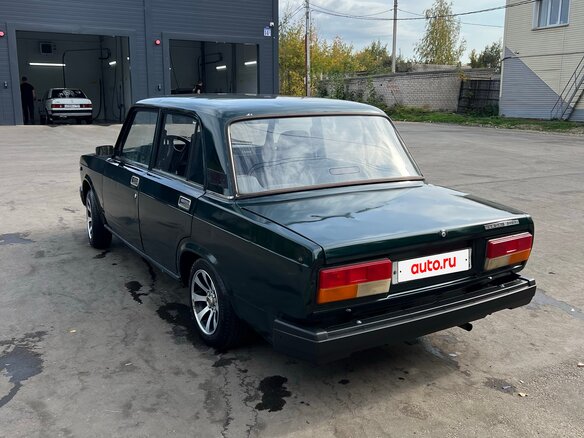 2007 Lada (ВАЗ) 2107, зелёный - вид 2