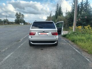 2005 BMW X5 3.0d I (E53) Рестайлинг, серебристый, 1300000 рублей, вид 4