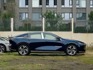 2026 Mazda EZ-6 28.4 kWh, синий, 3910206 рублей, вид 4