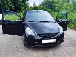 2005 Honda Jazz I Рестайлинг, чёрный, 530000 рублей, вид 3