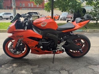 2011 Kawasaki ZX-6R Ninja, оранжевый, 850000 рублей, вид 5