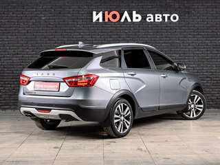 2019 Lada (ВАЗ) Vesta SW Cross I, серый, 1220000 рублей, вид 4