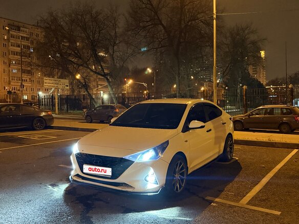 2022 Hyundai Solaris II Рестайлинг, белый - вид 5