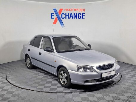 2012 Hyundai Accent ТагАЗ II, серебристый, 537000 рублей, вид 3
