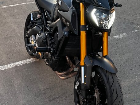 2016 Yamaha MT-09 (FZ-09), серый, 730000 рублей, вид 1