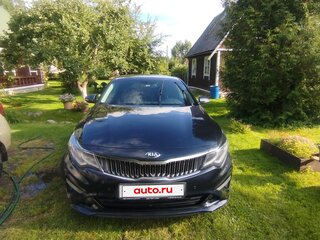 2019 Kia Optima IV Рестайлинг, синий, 2050000 рублей, вид 1