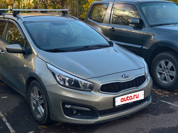 2016 Kia Ceed II Рестайлинг, серебристый - вид 1