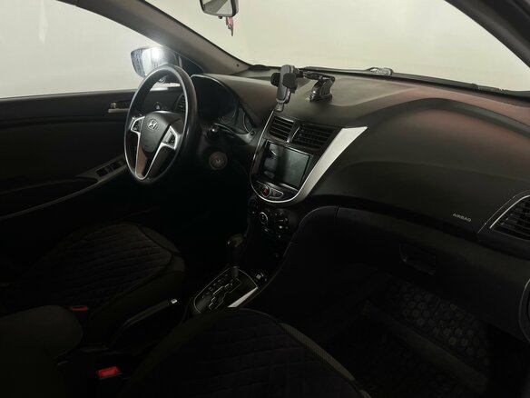 2011 Hyundai Solaris I, фиолетовый, 835000 рублей - вид 9