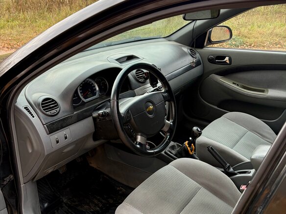 2008 Chevrolet Lacetti I, чёрный, 300000 рублей - вид 9