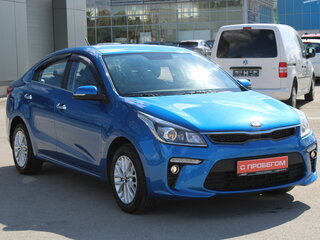 2019 Kia Rio IV, синий, 1639000 рублей, вид 3