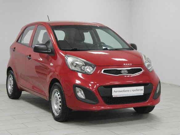 2011 Kia Picanto II, красный, 539900 рублей