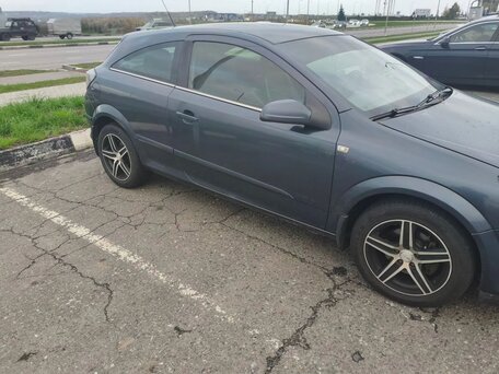 2007 Opel Astra GTC H Рестайлинг, серый, 315000 рублей, вид 2