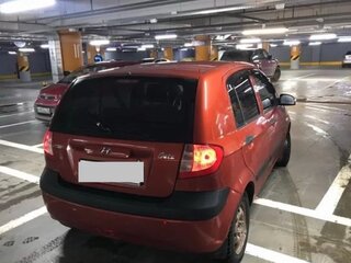 2008 Hyundai Getz I Рестайлинг, красный, 410000 рублей, вид 4